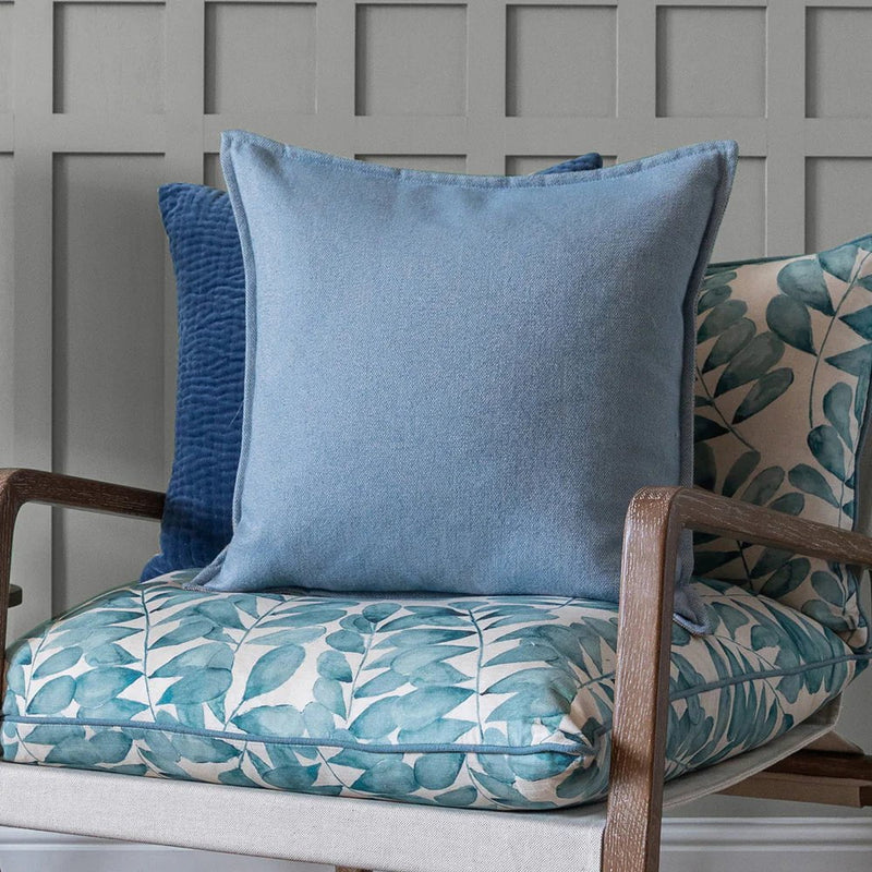 Selkirk Cornflower Cushion by Voyage Maison