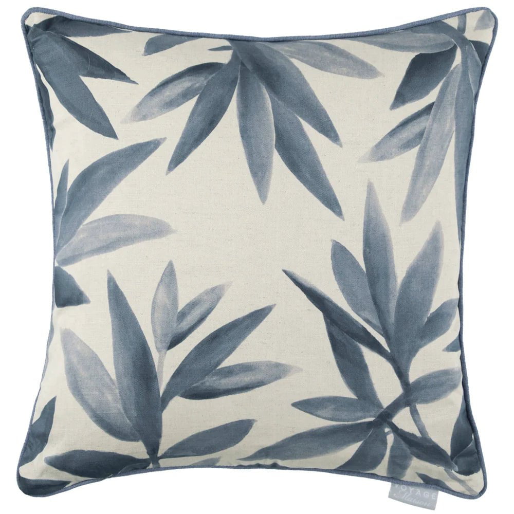 Voyage Maison Interior Design Range Silverwood Printed Feather Cushion Ocean 50x50cm