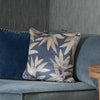 Voyage Maison Interior Design Range Silverwood Velvet Feather Cushion Ocean 50x50cm