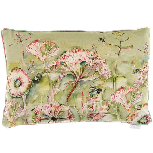 Voyage Maison Interior Design Range Sweetpea Langdale Floral Printed Feather Cushion - 65x45cm