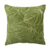 Voyage Maison Interior Design Range Taro Embroidered Grass Velvet Cushion - 50x50cm