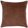 Voyage Maison Interior Design Range Taro Embroidered Persimmon Velvet Cushion - 50x50cm