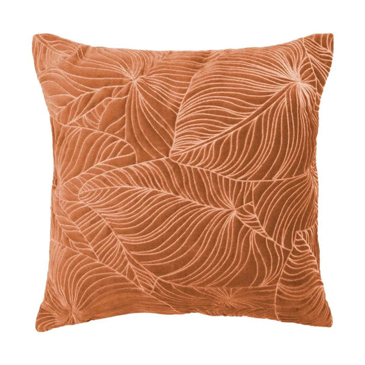 Voyage Maison Interior Design Range Taro Embroidered Sunset Velvet Cushion - 50x50cm