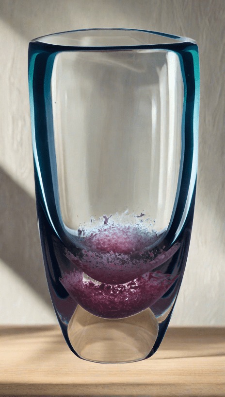 Voyage Maison Interior Design Range Viwa Medium Vase Green/Pink