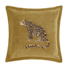 Voyage Maison Interior Design Range Waghoba Mustard Embellished Cushion - 55x55cm