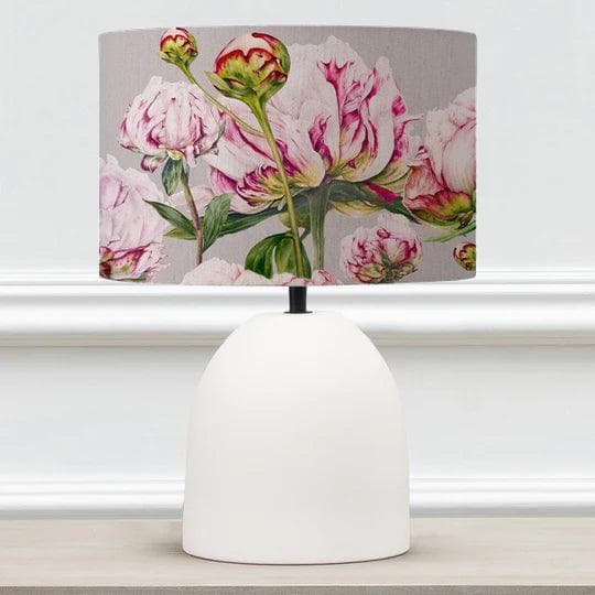 Voyage Maison LARISSA & MARIE BURKE HELIGAN FUCHSIA COMPLETE TABLE LAMP ECRU/GREY Bundle