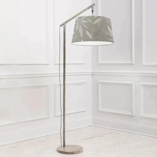 Voyage Maison QUINTUS & SILVERWOOD ANNA SNOW QUINTUS TAPER SHADE COMPLETE FLOOR LAMP GREY Bundle