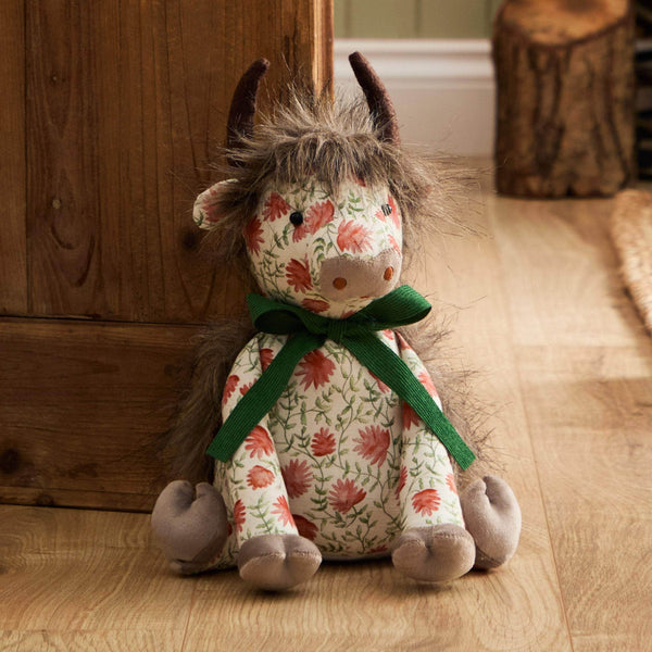 HUGO HIGHLAND COW DOOR STOP MULTICOLOUR by Voyage Maison