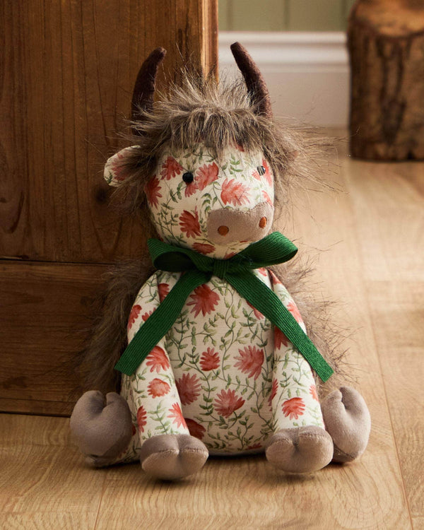 HUGO HIGHLAND COW DOOR STOP MULTICOLOUR by Voyage Maison