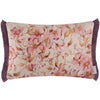 Voyage Maison (Riva Home) Interior Design Range Daphne Printed Ruche Fringe Cushion in Primrose