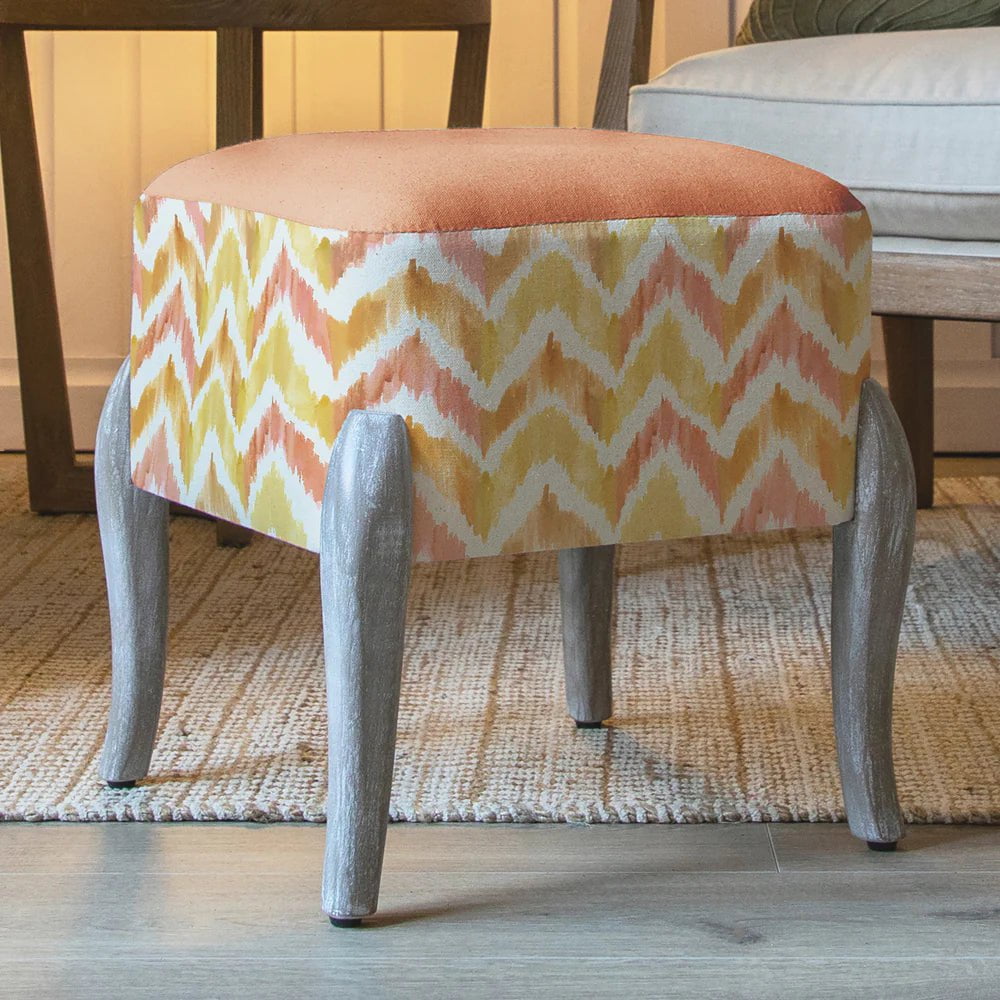 Voyage Maison (Riva Home) Interior Design Range Ralf Savannah Amber Voyage Maison Savannah Printed Ralf Footstool