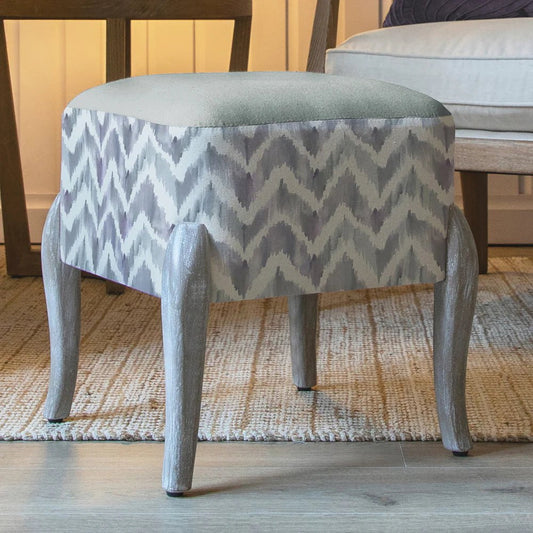 Voyage Maison (Riva Home) Interior Design Range Ralf Savannah Violet Voyage Maison Savannah Printed Ralf Footstool