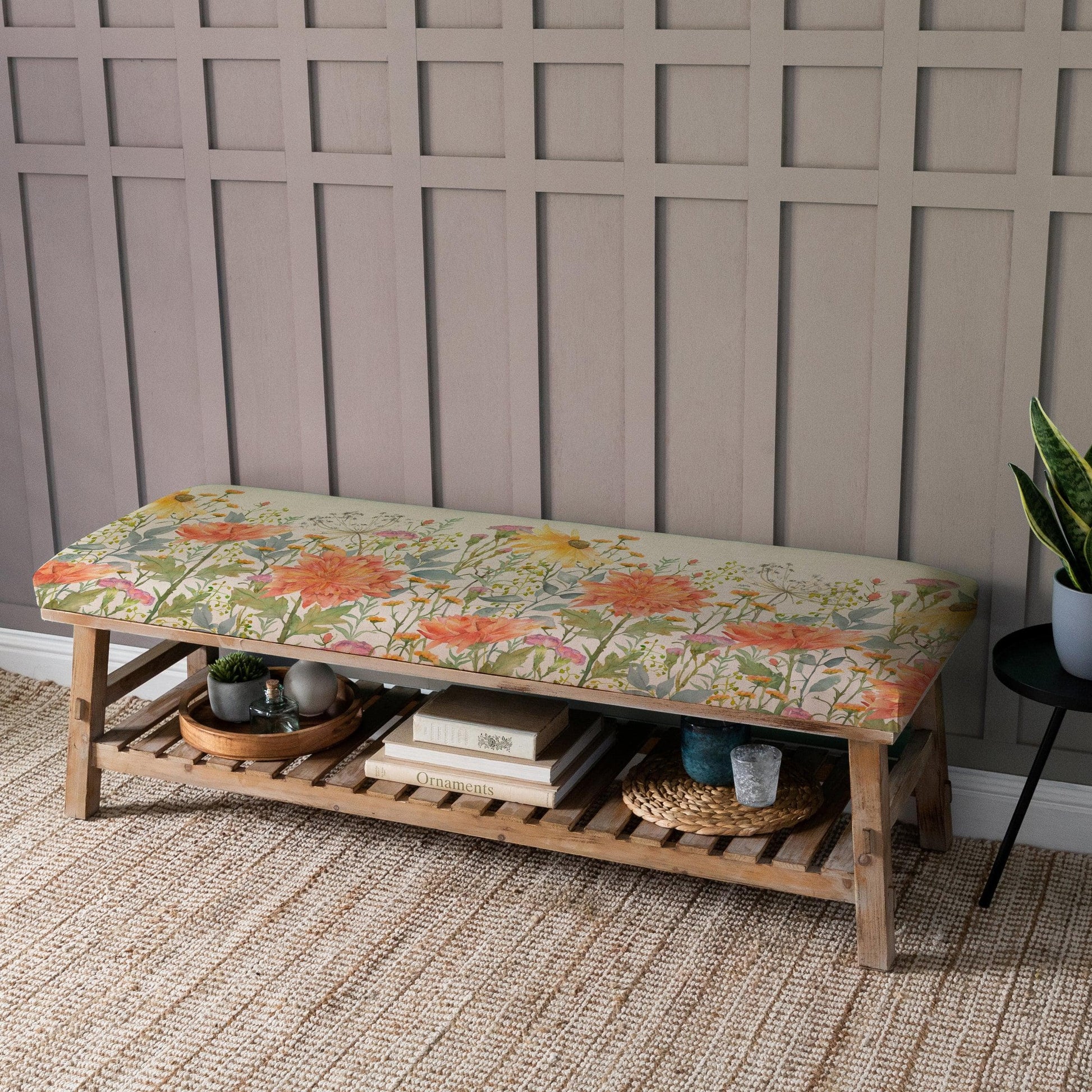 Voyage Maison (Riva Home) Interior Design Range Rupert Bench in Delamere