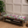 Voyage Maison (Riva Home) Interior Design Range Rupert Bench in Fairytale Damson Bristle