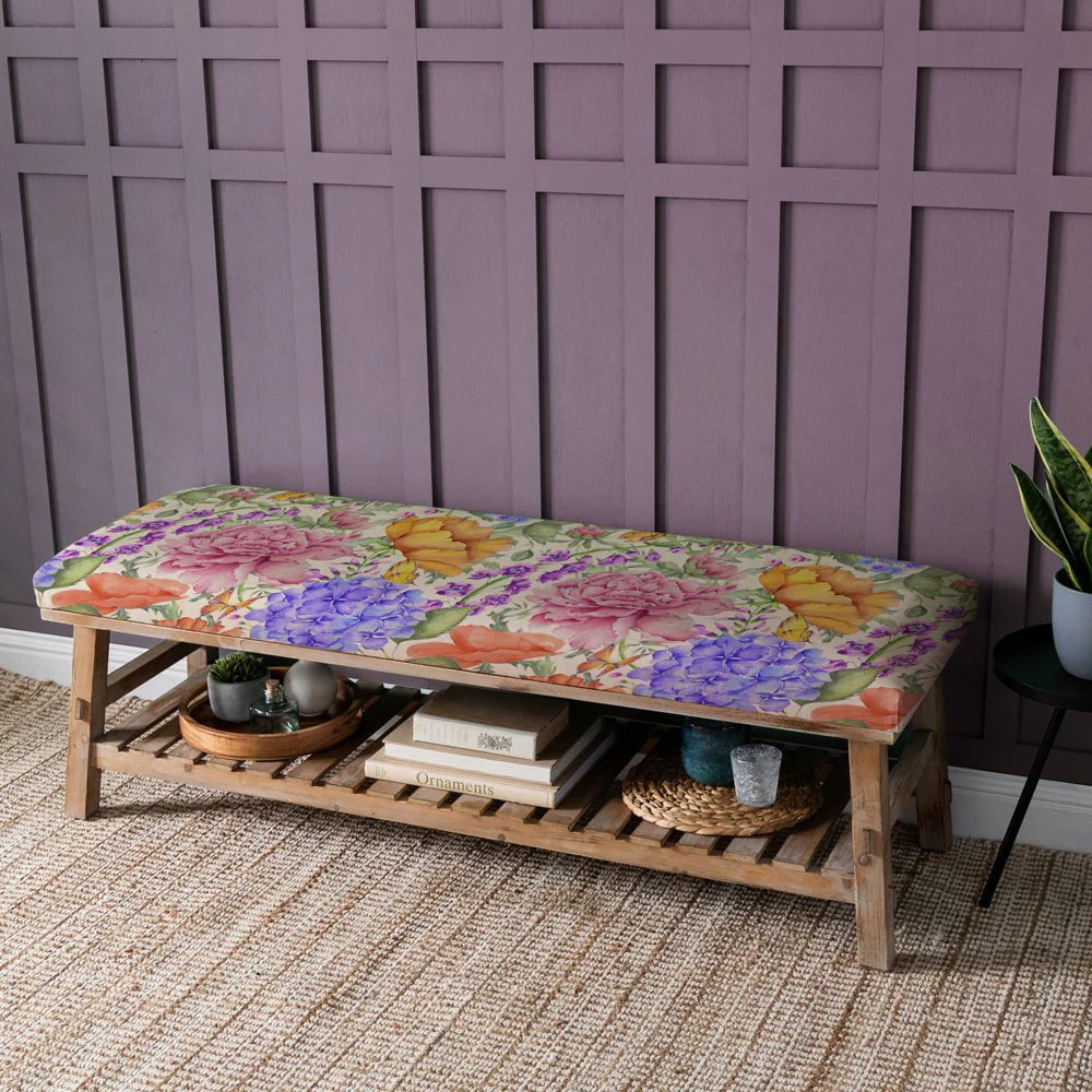 Voyage Maison (Riva Home) Interior Design Range Rupert Bench in Idalia Fuschia