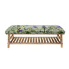 Voyage Maison (Riva Home) Interior Design Range Rupert Bench in Penton Damson (Marie Burke Design)