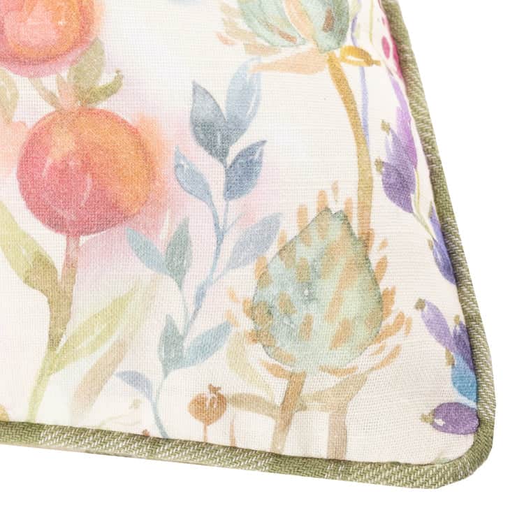 Voyage Maison (Riva Home) Outdoor Designer Cushions COUNTRY HEDGEROW REVERSIBLE OUTDOOR CUSHION MOSS by Voyage Maison