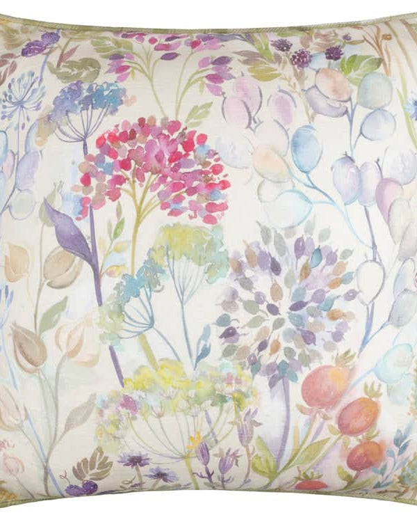 COUNTRY HEDGEROW REVERSIBLE OUTDOOR CUSHION MOSS by Voyage Maison