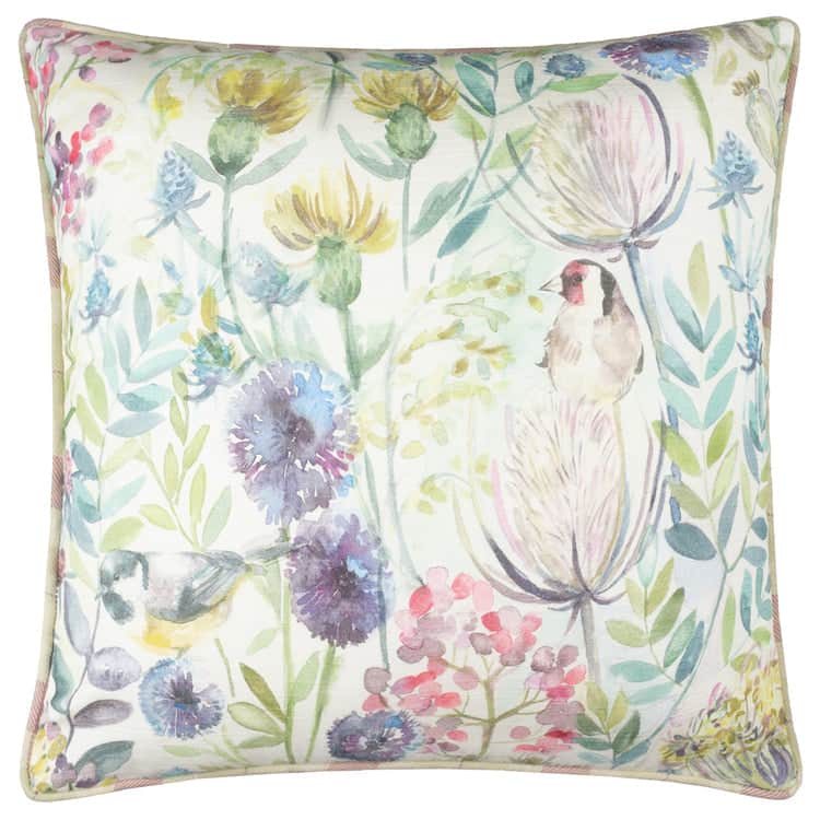 MORNING CHORUS OUTDOOR REVERSIBLE CUSHION by Voyage Maison