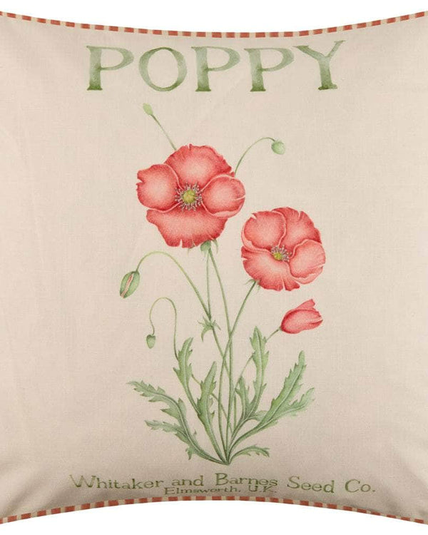Voyage Maison Poppy Printed Outdoor Cushion Red