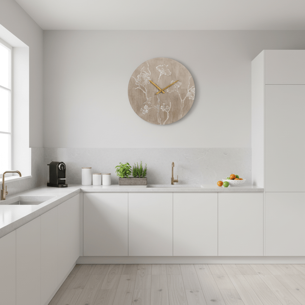 Voyage Maison (Riva Home) Voyage Maison Artwork PALOMA WOODEN CLOCK – WEATHERED OAK  by Voyage Maison