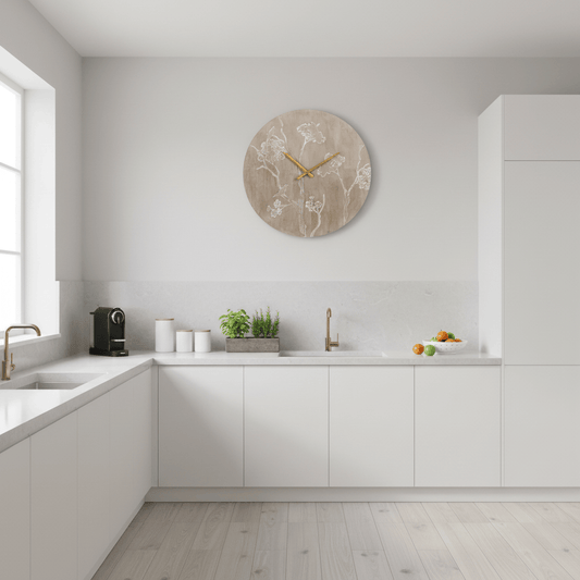 Voyage Maison (Riva Home) Voyage Maison Artwork PALOMA WOODEN CLOCK – WEATHERED OAK  by Voyage Maison