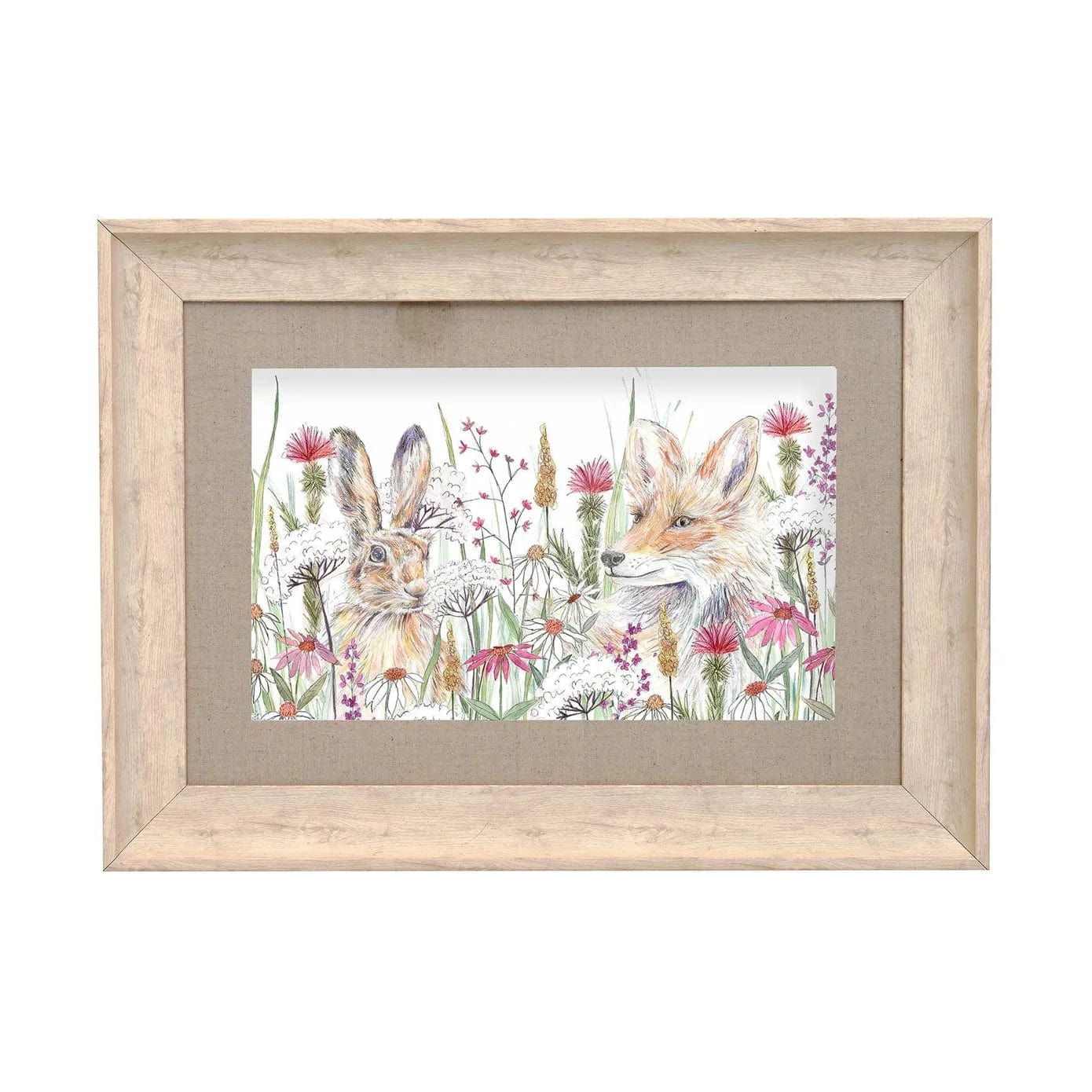 Voyage Maison (Riva Home) Voyage Maison Artwork Voyage Maison Winnie and Harley Birch Framed Print - 52x70cm