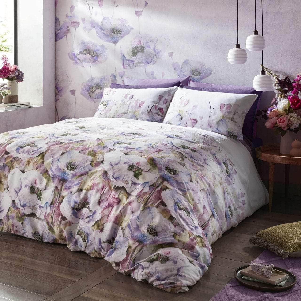 Voyage Maison (Riva Home) Voyage Maison Bedspread Papavera Violet Bedding set by Voyage Maison