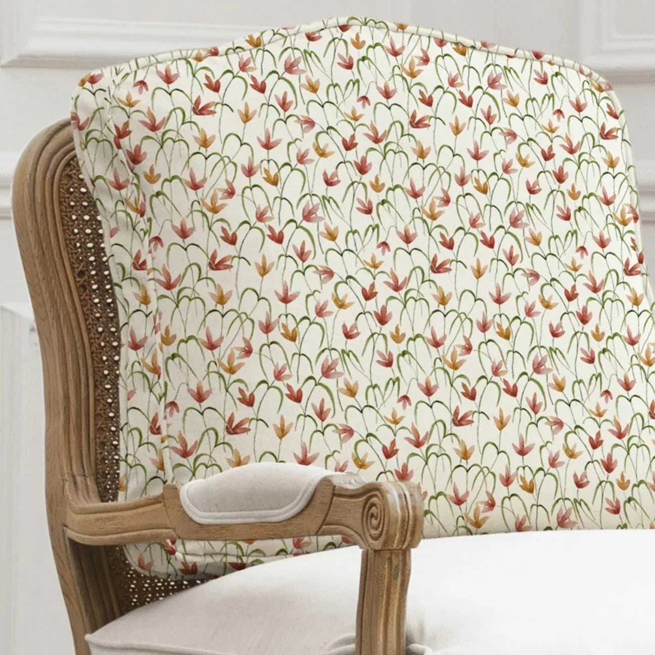 Voyage Maison (Riva Home) Voyage Maison Chair Cover Fresia Florence Chair Cover Linen FLORENCE CHAIR COVER – MULTI-PATTERNS available by Voyage Maison
