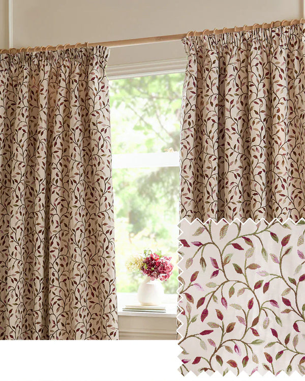 CERVINO PENCIL PLEAT CURTAINS by Voyage Maison