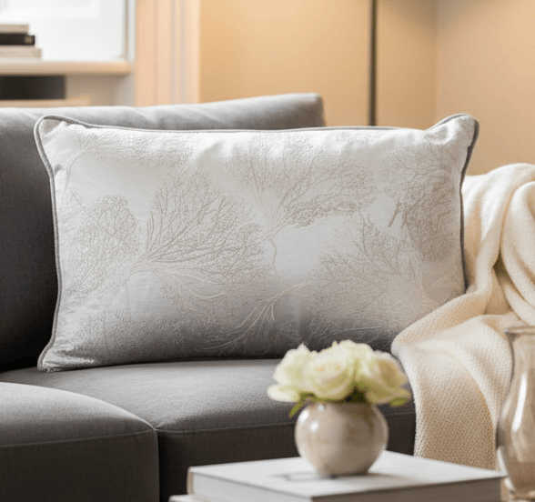 Voyage Maison (Riva Home) Voyage Maison Cushion Argenta SITARA LUXURIOUS SATIN CUSHION by Voyage Maison