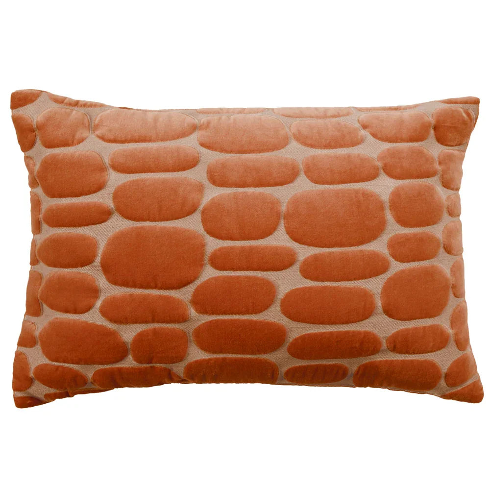 Voyage Maison (Riva Home) Voyage Maison Cushion BOULDER EMBROIDERED FEATHER FILLED CUSHION by ADDITIONS (Voyage Maison)