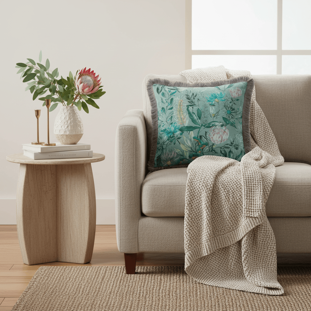 Voyage Maison (Riva Home) Voyage Maison Cushion Fortazela Azurite Cushion - 55x55cm