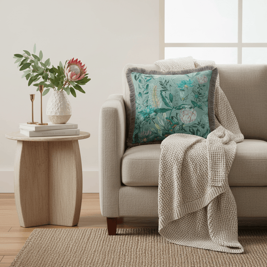 Voyage Maison (Riva Home) Voyage Maison Cushion Fortazela Azurite Cushion - 55x55cm