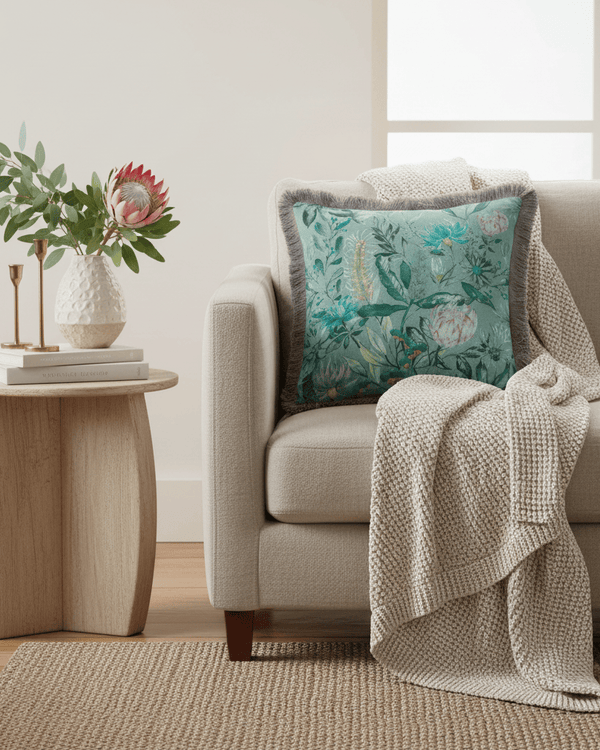 Fortazela Azurite Cushion - 55x55cm