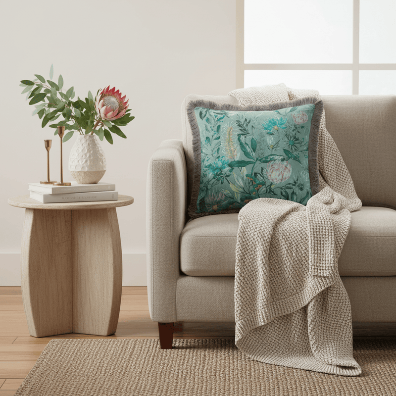Fortazela Azurite Cushion - 55x55cm