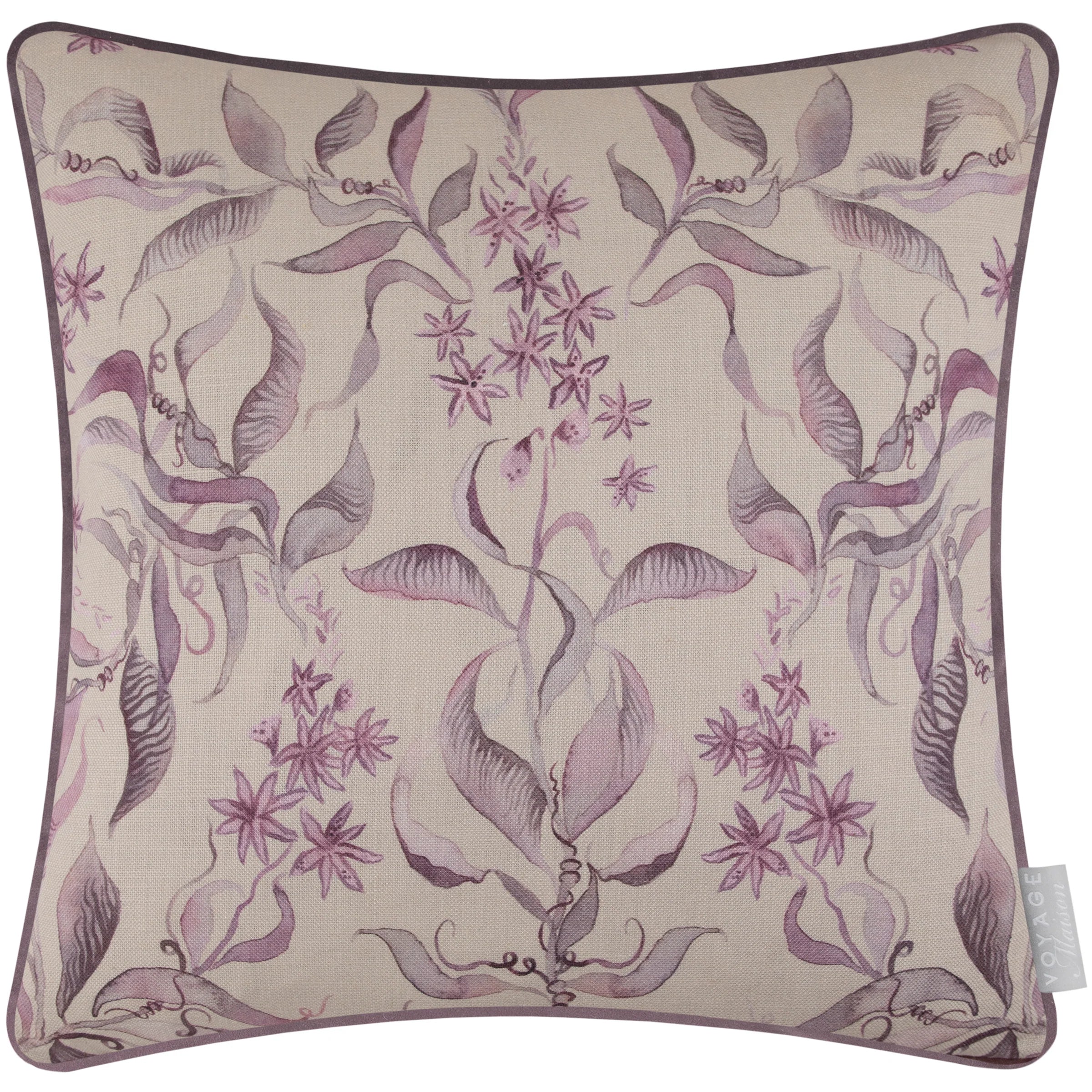 Voyage Maison (Riva Home) Voyage Maison Cushion Hyacinth Voyage Maison Hettie Printed Piped Cushion