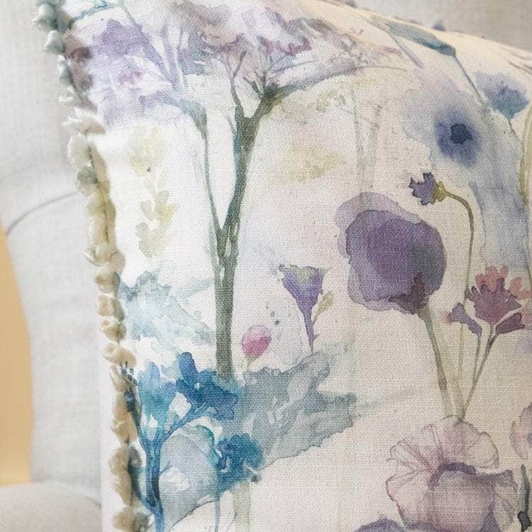 Voyage Maison (Riva Home) Voyage Maison Cushion Ilinizas Printed Square Cushion Violet  by Voyage Maison