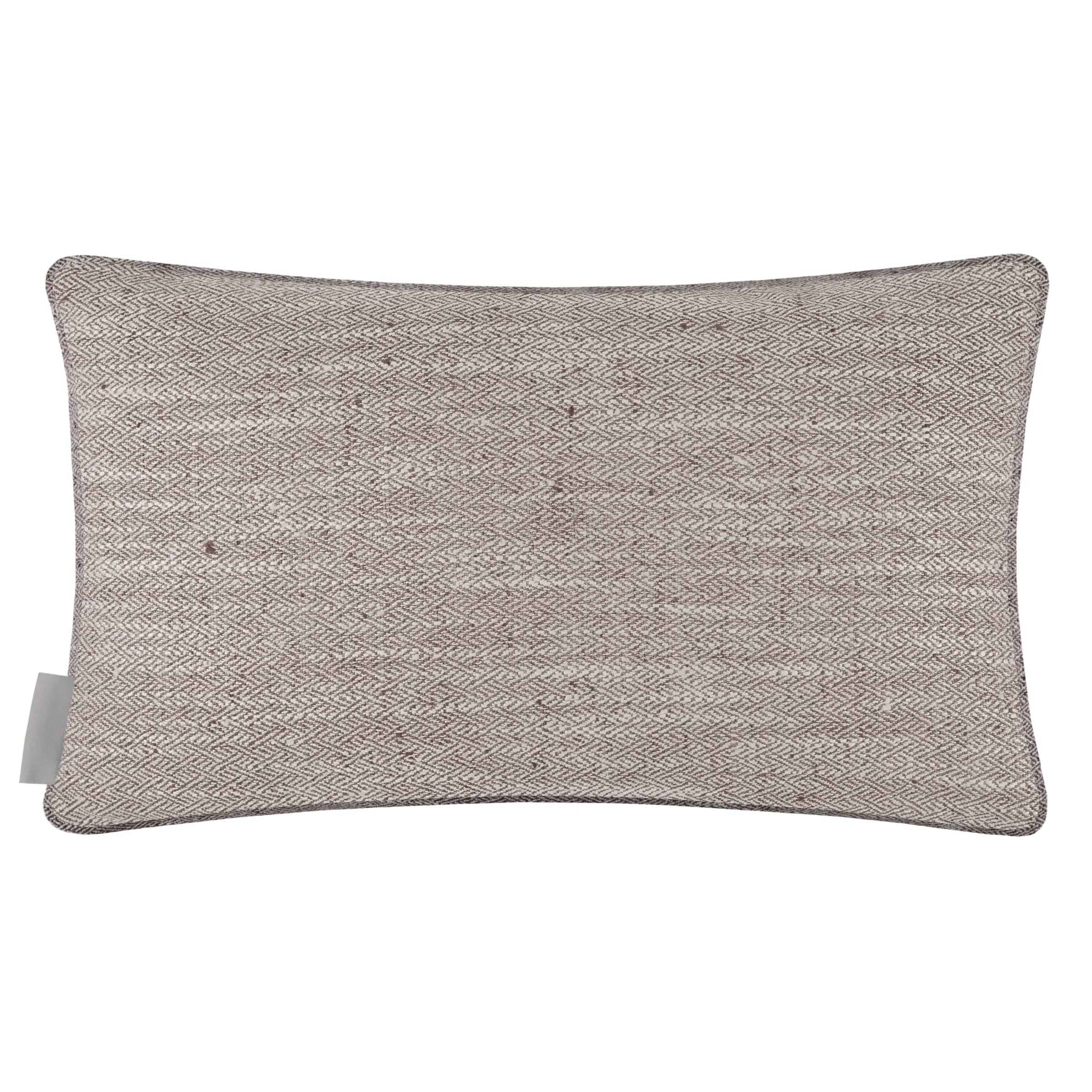 Voyage Maison (Riva Home) Voyage Maison Cushion Jedburgh Textured Woven Rectangular Cushion Nut by Voyage Maison