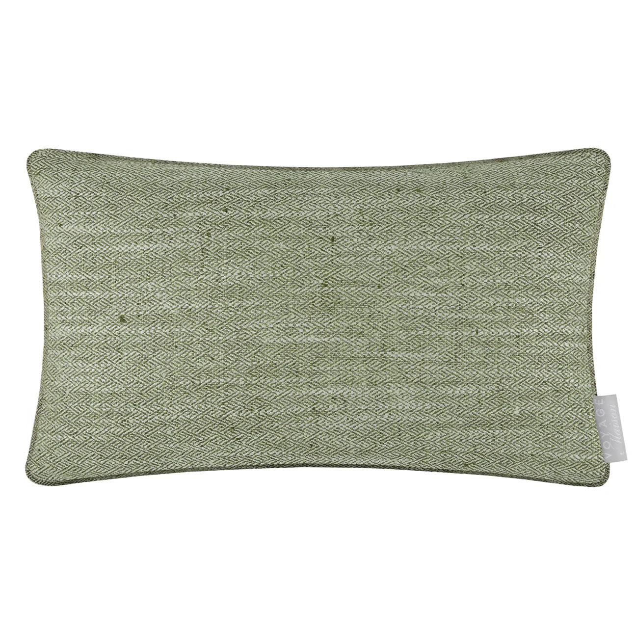 Voyage Maison (Riva Home) Voyage Maison Cushion Jedburgh Textured Woven Rectangular Cushion Sage by Voyage Maison