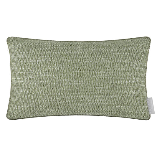 Voyage Maison (Riva Home) Voyage Maison Cushion Jedburgh Textured Woven Rectangular Cushion Sage by Voyage Maison