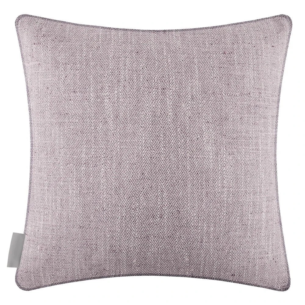 Voyage Maison (Riva Home) Voyage Maison Cushion Jedburgh Textured Woven Square Cushion Heather by Voyage Maison
