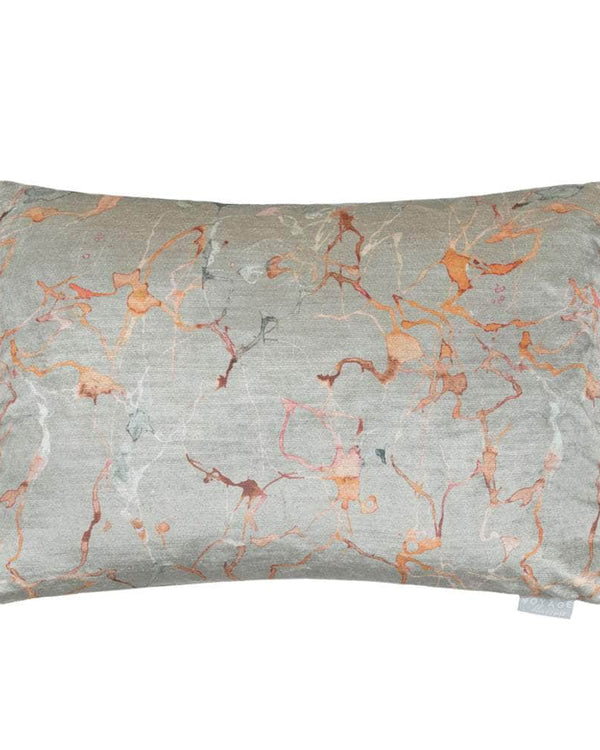 Additions Carrara Fringed Cushion Rosewater by Voyage Maison