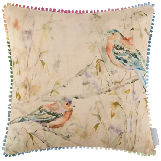 Voyage Maison (Riva Home) Voyage Maison Cushion Voyage Maison Chaffinch Printed Cushion Natural
