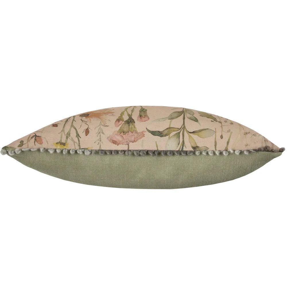 Voyage Maison (Riva Home) Voyage Maison Cushion Voyage Maison Delamere Printed Cushion in Apricot