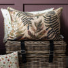 Voyage Maison (Riva Home) Voyage Maison Cushion Voyage Maison Elowen Printed Piped Cushion in Mulberry