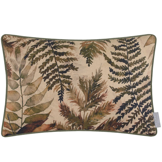 Voyage Maison (Riva Home) Voyage Maison Cushion Voyage Maison Elowen Printed Piped Cushion in Mulberry