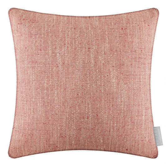 Voyage Maison (Riva Home) Voyage Maison Cushion Voyage Maison Jedburgh Textured Woven Square Cushion Garnet