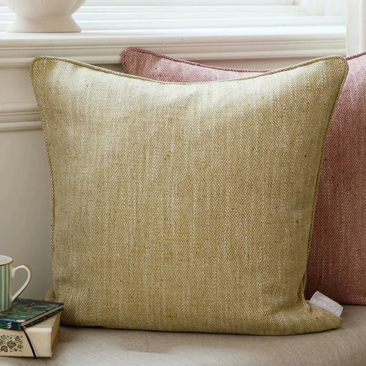 Voyage Maison (Riva Home) Voyage Maison Cushion Voyage Maison Jedburgh Textured Woven Square Cushion Meadow
