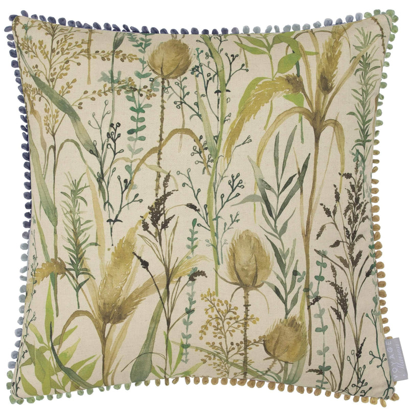 Lydiard Printed Cushion Linen by Voyage Maison